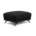 Pouf Elmego Flores 10, black, H42x68x82cm