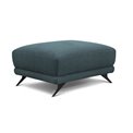 Pouf Elmego Loco 38, velvet, blue, H42x68x82cm