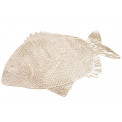 Placemat Fish, golden, 34.5x51cm