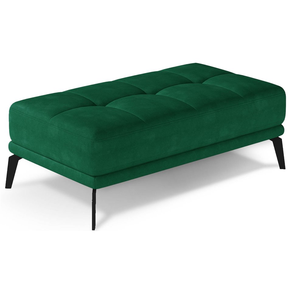 Bench Eltorrenso Kronos 19, velvet, green, H45x73x145cm