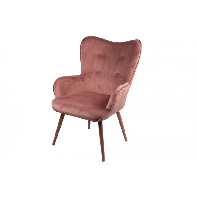Armchair Navel, coral rose, 71x75x102cm, seat height 48cm