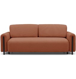 Диван-кровать Elcadova Black, раздвижной, Jaffray 30, коричневый, H97x97x244см