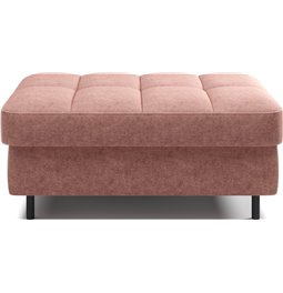 Bench with storage box Elgomsi Raquel 24, salmon color, H45x72x104cm