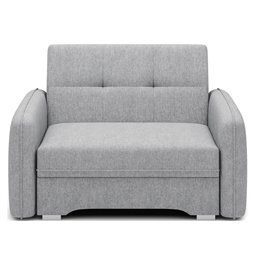Folding armchair Elaine Poco 03, grey, H84x109x102cm
