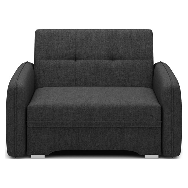 Folding armchair Elaine Poco 10, black, H84x109x102cm