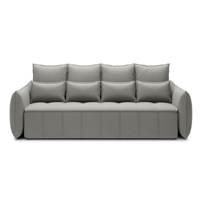 Sofa bed Elwelton, sleeping function, Sola 4, grey, H94x106x242cm