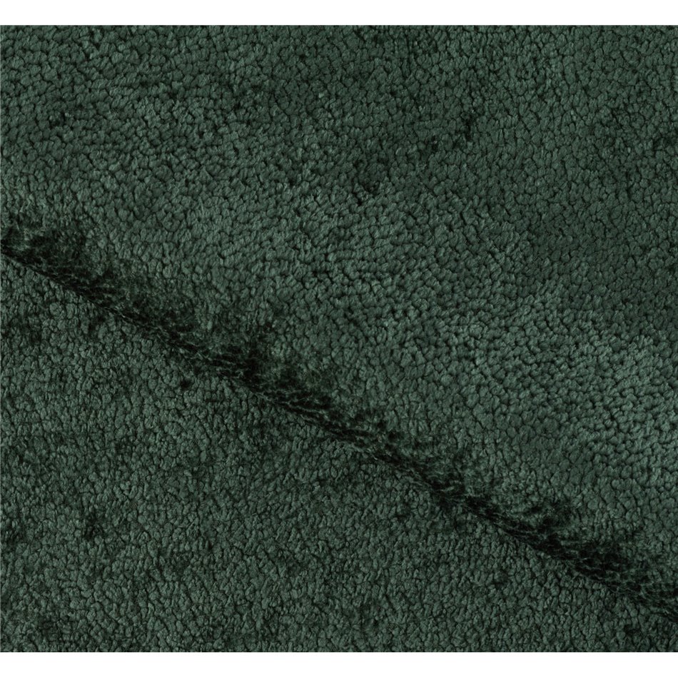 Corner sofa Elferucce L, sleeping function, Amore 35, bouclé, dark green, H93x200x276cm