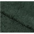 Corner sofa Elferucce L, sleeping function, Amore 35, bouclé, dark green, H93x200x276cm