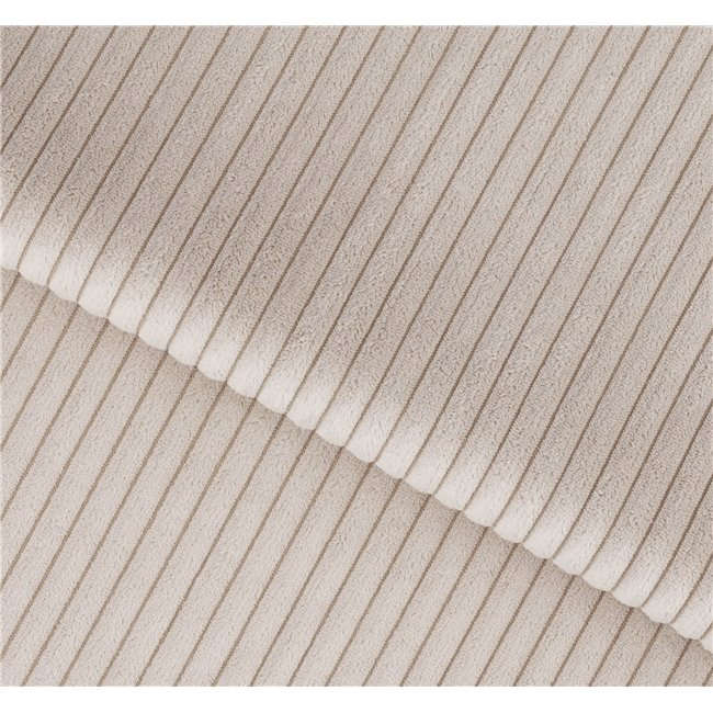 Диван-кровать Elcadova Oak, раздвижной, Jarell 20, волнистый бархат, темно-бежевый, H97x97x244см