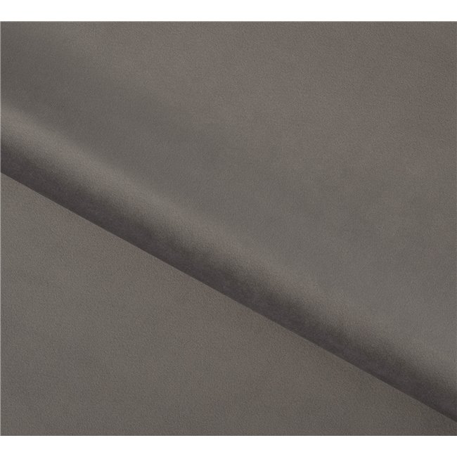 Пуф с ящиком для хранения Elbellis, Loco 4, бархат, серый, H42x62x97см