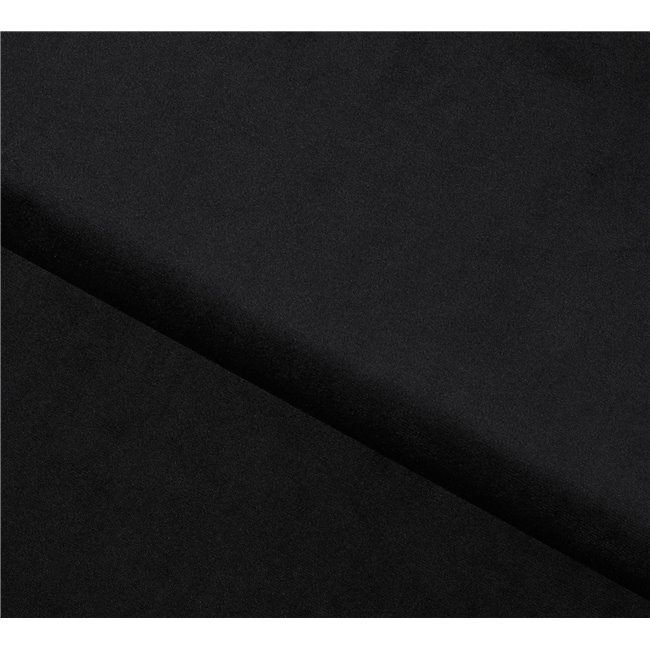 Пуф с ящиком для хранения Elbellis, Loco 10, бархат, черный, H42x62x97см