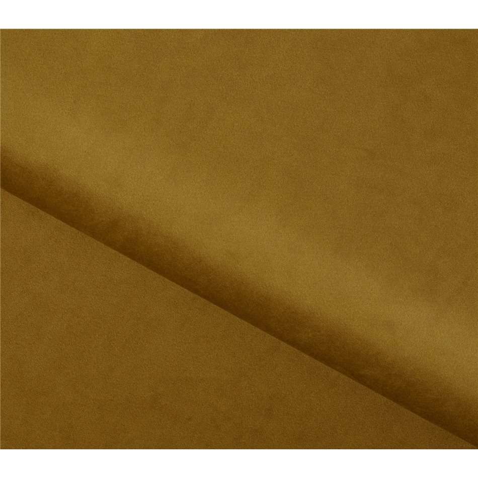 Armchair Elsilva Loco 45, velvet, yellow, H82x95x93cm