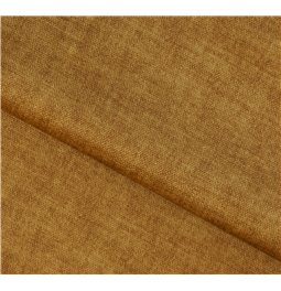 U shape sofa Elberto L, sleeping function, Manhattan 45, velvet, yellow, H100x165x306cm