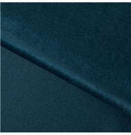 Bench Eltorrenso Monolith 77, velvet, dark blue, H45x73x145cm