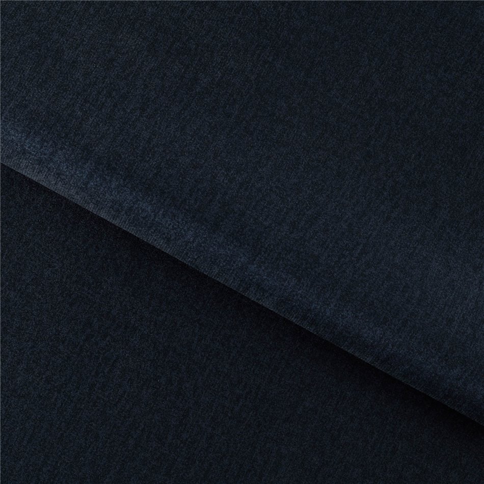 Bench Elaurence Monolith 79, velvet, dark blue, H36xx132cm