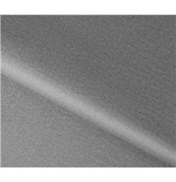 Пуф Elmego, Nube 3, бархат, серый, H42x68x82см