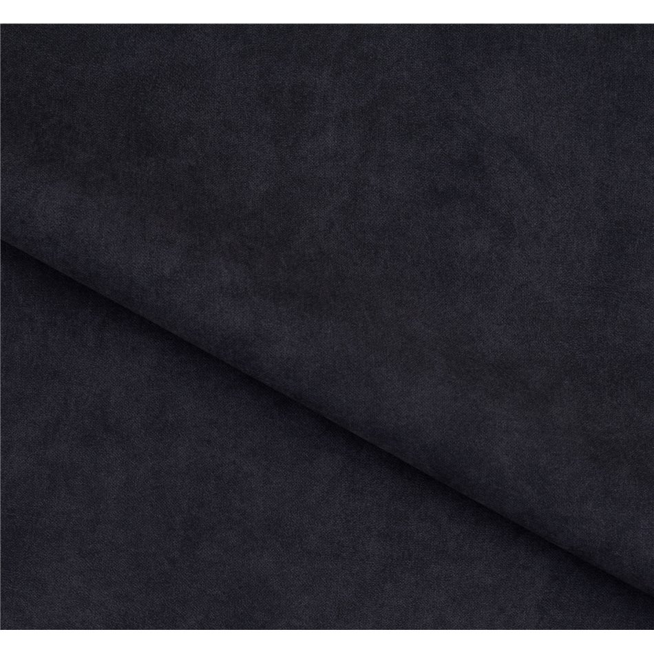 Corner sofa Elinferne L, sleeping function, Relax 40, velvet, dark blue, H107x210x297cm