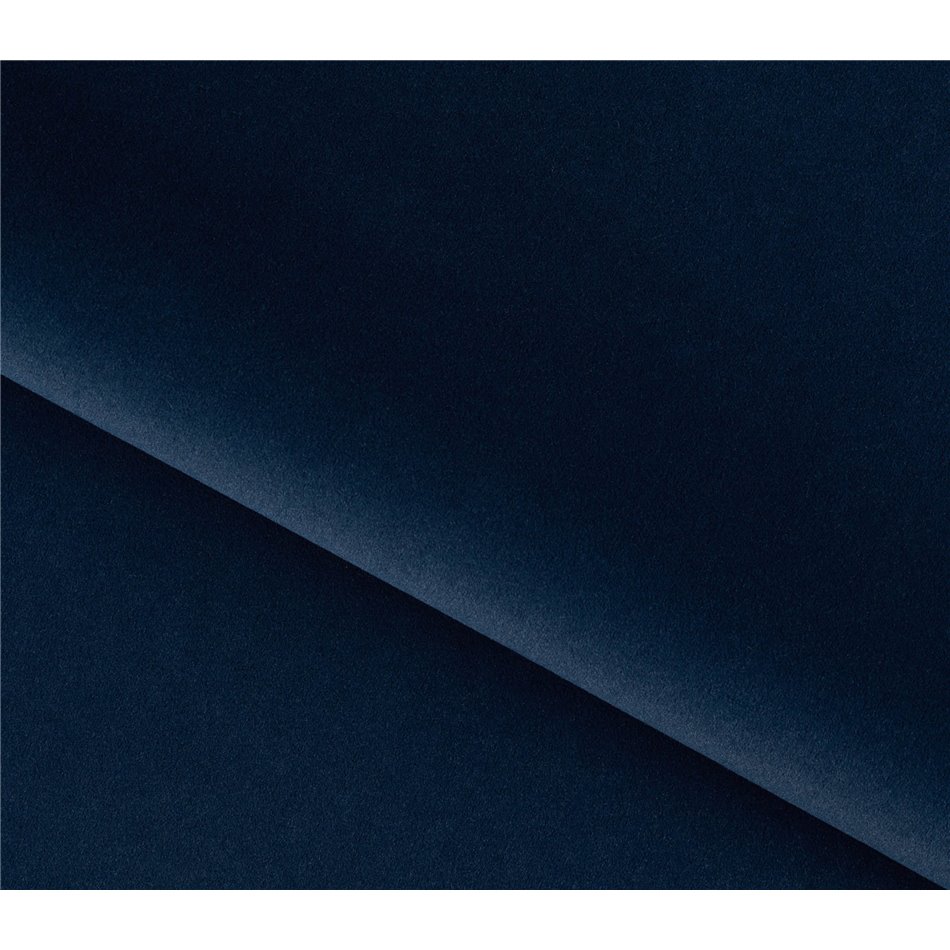 Armchair Elsilva Velvetmat 40, velvet, dark blue, H82x95x93cm