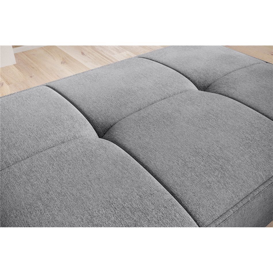 Пуф с ящиком для хранения Elbellis, Poco 4, серый, H42x62x97см