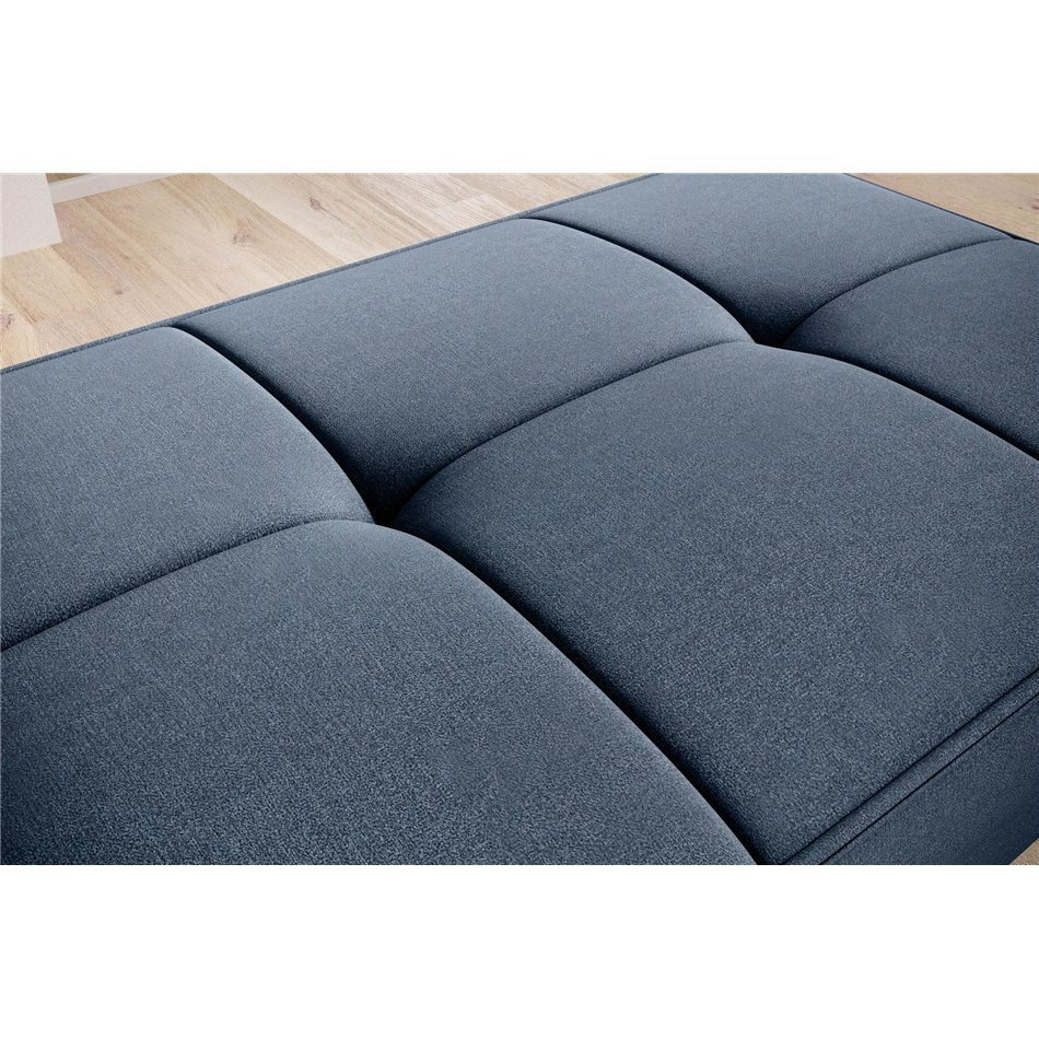 Пуф с ящиком для хранения Elbellis, Gojo 40, темно-синий, H42x62x97см