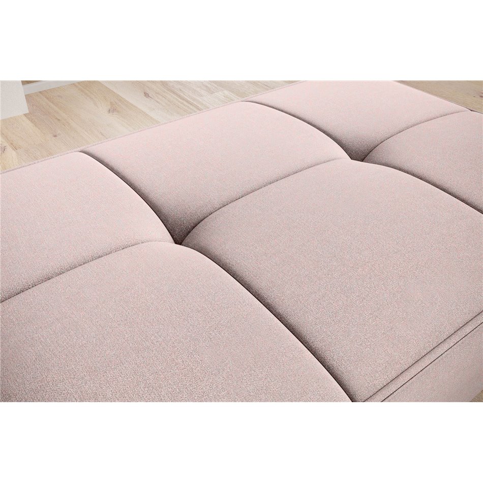 Пуф с ящиком для хранения Elbellis, Gojo 101, лосось, H42x62x97см