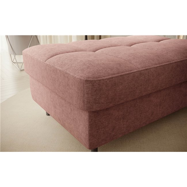 Bench with storage box Elgomsi Raquel 24, salmon color, H45x72x104cm