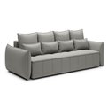 Sofa bed Elwelton, sleeping function, Sola 4, grey, H94x106x242cm