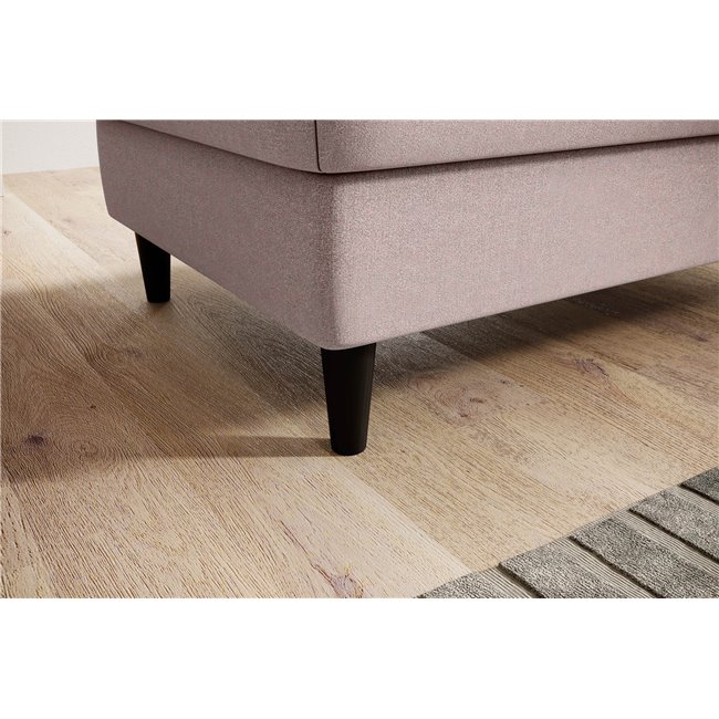 Пуф с ящиком для хранения Elbellis, Gojo 101, лосось, H42x62x97см