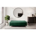 Bench Elaurence Nube 35, velvet, green, H36xx132cm