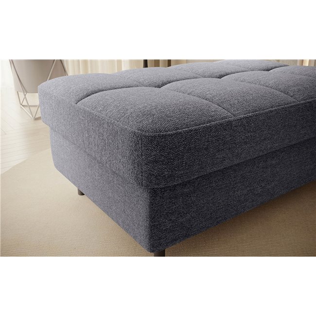 Bench with storage box Elgomsi Aspen 05, dark grey, H45x72x104cm