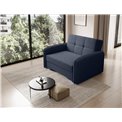 Folding armchair Elaine Poco 40, dark blue, H84x109x102cm
