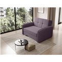 Folding armchair Elaine Poco 41, purple, H84x109x102cm