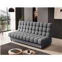 Sofa bed Elclareta, sleeping function, Poco 04,, grey, H96x95x197cm