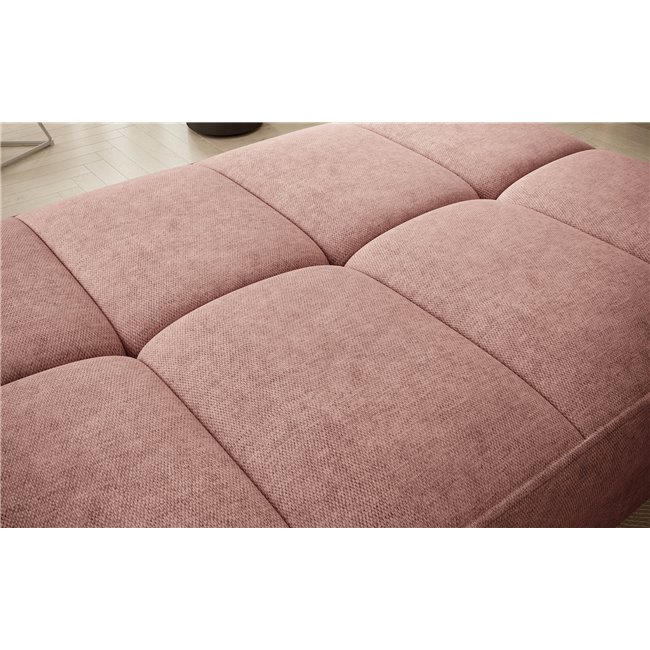 Bench with storage box Elgomsi Raquel 24, salmon color, H45x72x104cm