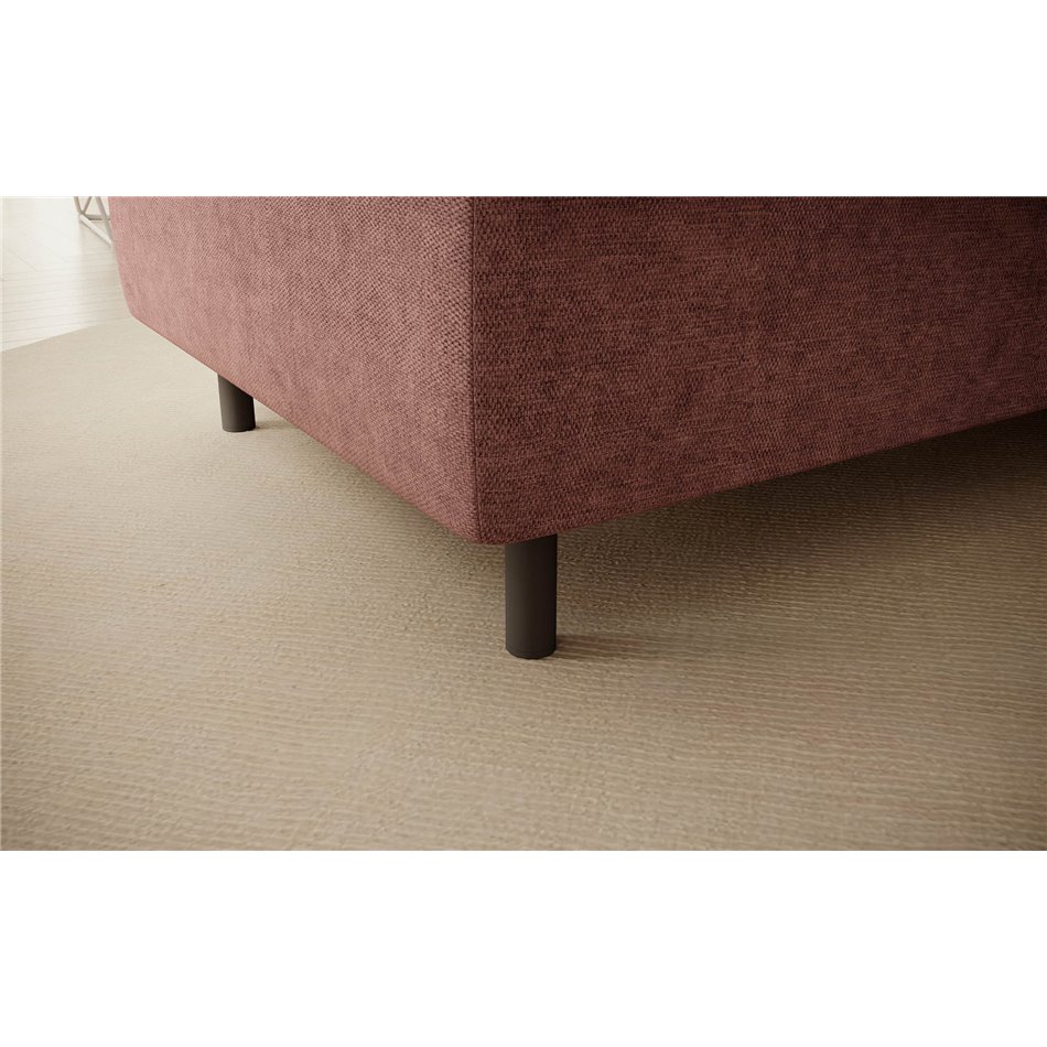 Bench with storage box Elgomsi Raquel 24, salmon color, H45x72x104cm