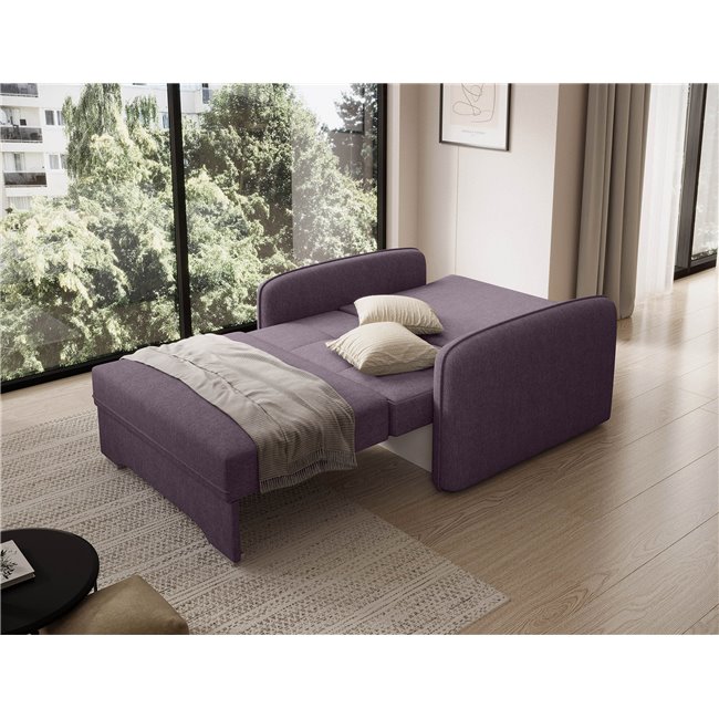 Folding armchair Elaine Poco 41, purple, H84x109x102cm