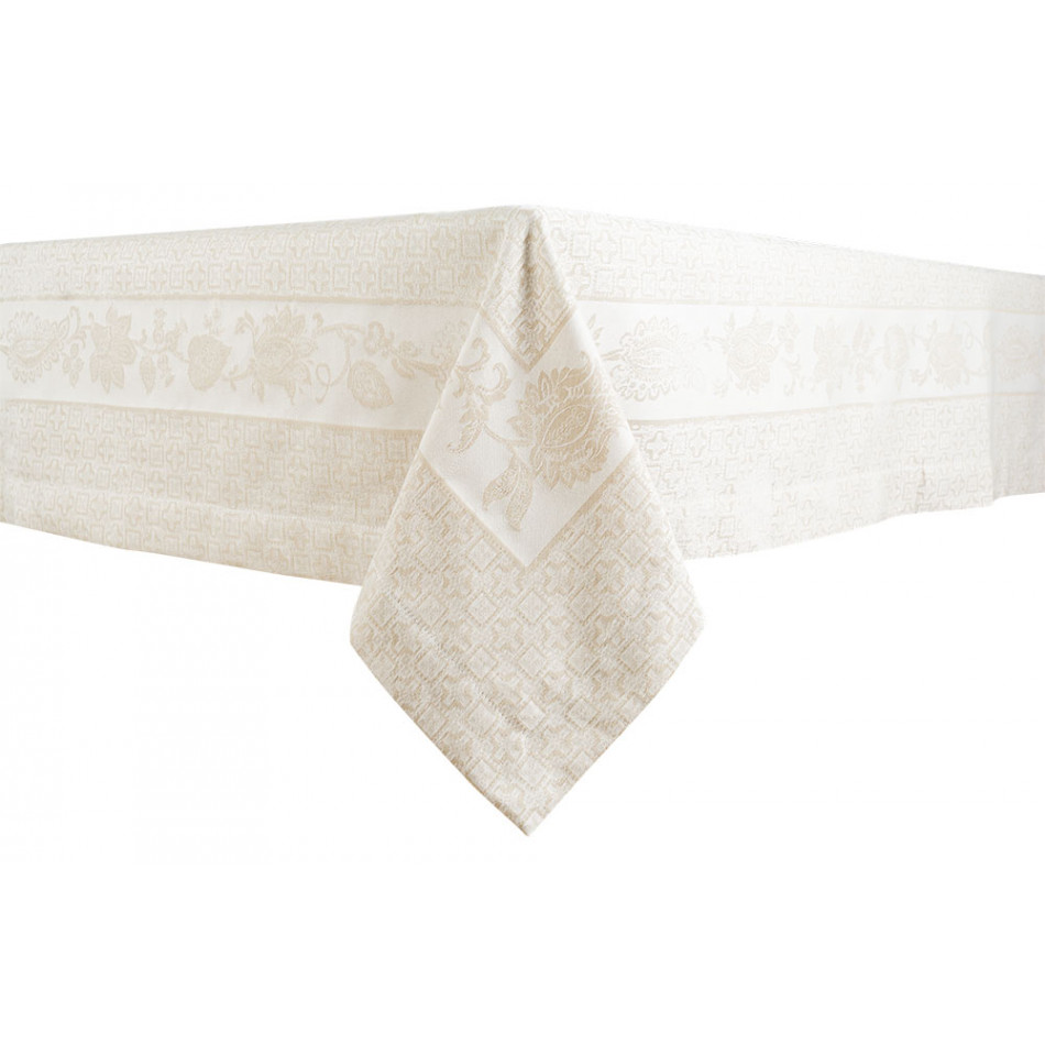 Tablecloth Vintage, linen, 150x150cm