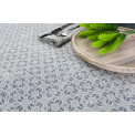 Tablecloth Vintage, blue, 150x280cm