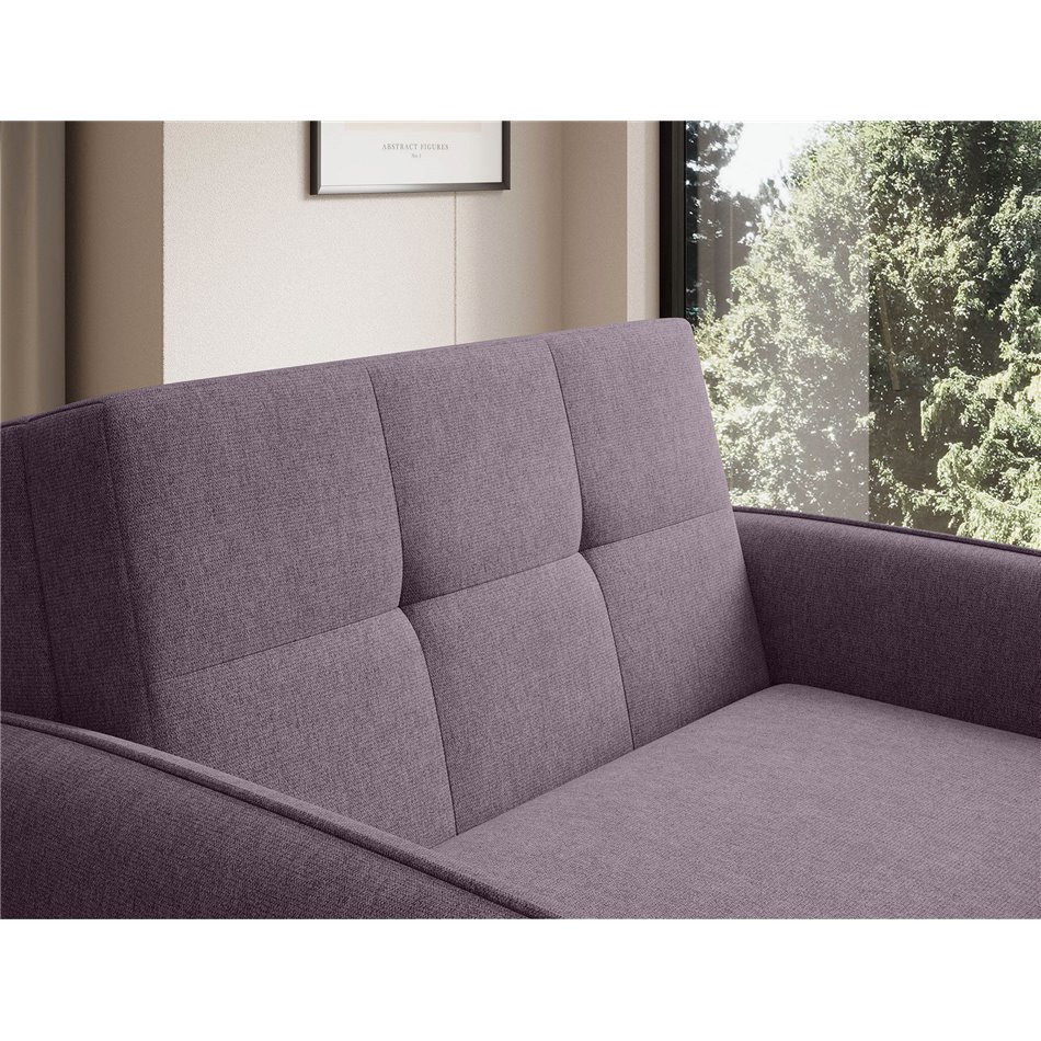 Folding armchair Elaine Poco 41, purple, H84x109x102cm