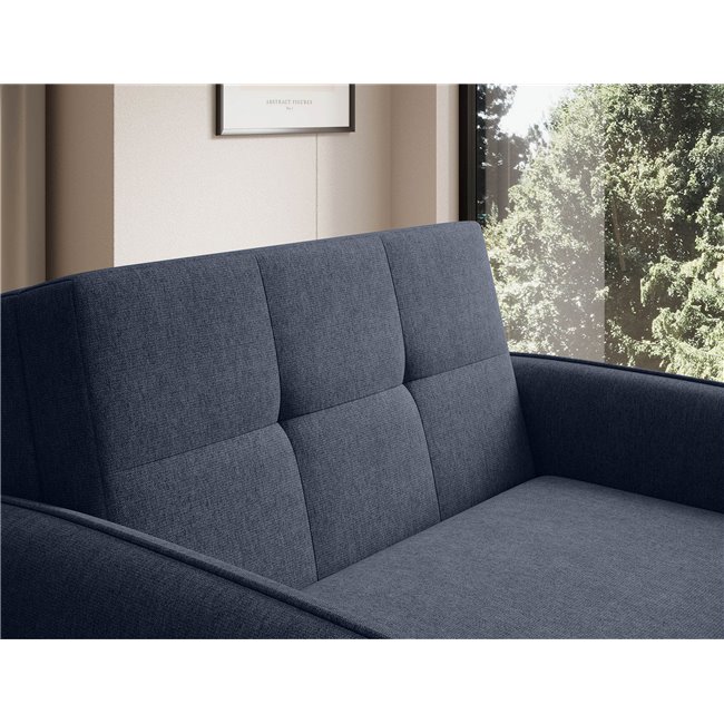 Folding armchair Elaine Poco 40, dark blue, H84x109x102cm