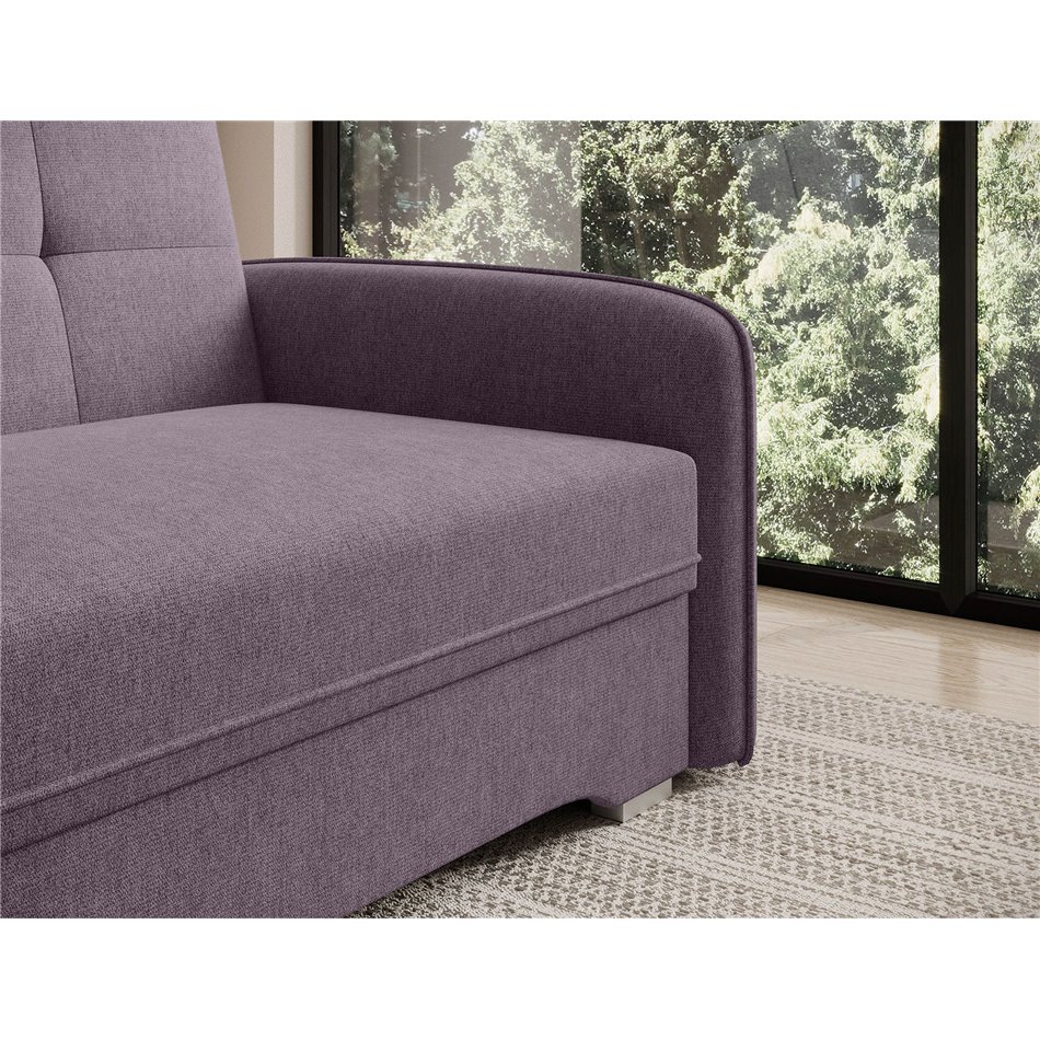 Folding armchair Elaine Poco 41, purple, H84x109x102cm