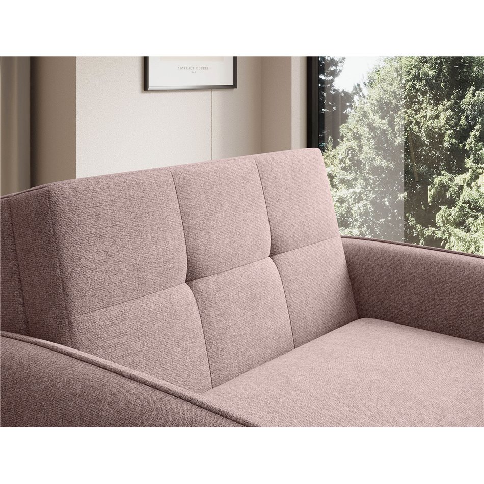 Folding armchair Elaine Poco 101, salmon color, H84x109x102cm