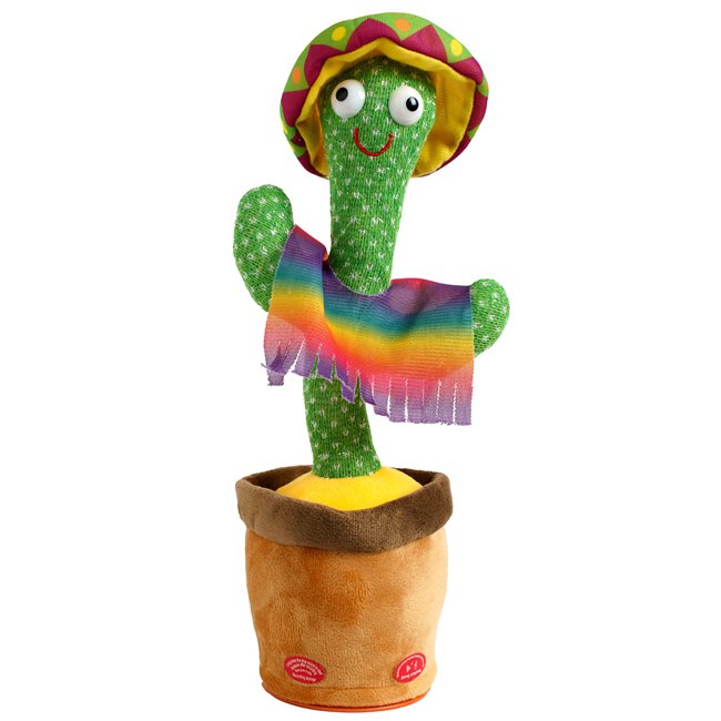 CACTUS DANSANT, H31x13x13cm