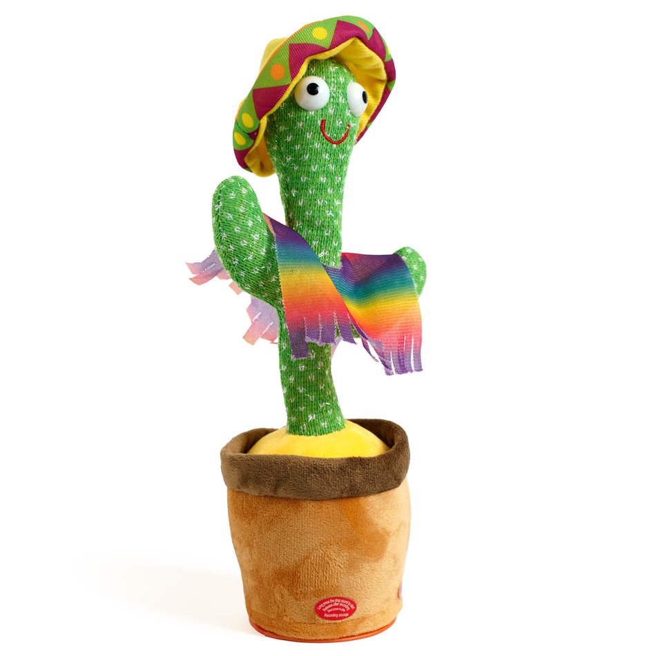 CACTUS DANSANT, H31x13x13cm
