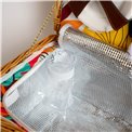 PICNIC BASKET 4 PEOPLE EXOTIC 12L, H19x39x29cm