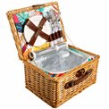 PICNIC BASKET 4 PEOPLE EXOTIC 12L, H19x39x29cm