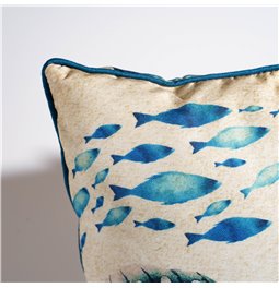 Deco cushion Ocean, 40x40cm