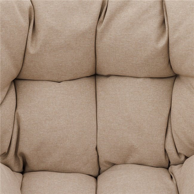 Furniture set Meloane, beige, H81x294x166cm