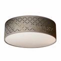 Ceiling lamp Moivre, H12.5cm, D38cm, E27x3 40W(MAX)