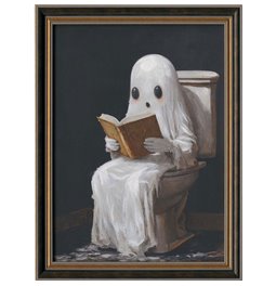 Canva Ghost Rest, 30x40cm